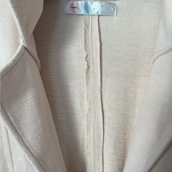 Free People Cream Open-Front Textured Cardigan - Picture 6 of 6